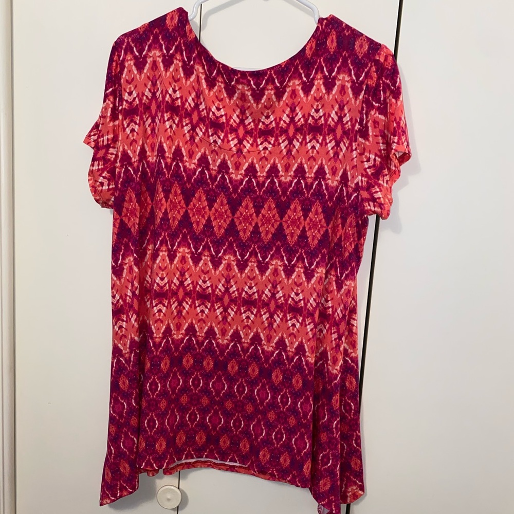 🌺NWOT Ruby Rd. Asymmetrical Top🌺 - Picture 4 of 7